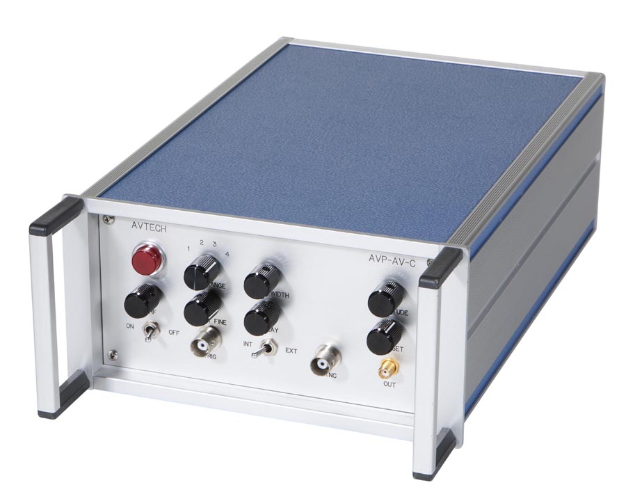 Avtech AVP-AV-2-C Variable Pulse Width Ultra High Speed Pulse Generator with Analog Controls